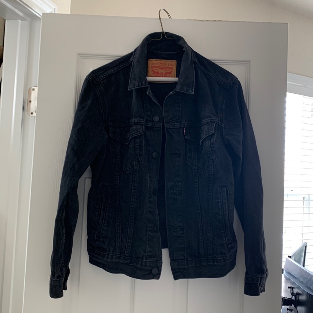 Levi’s Mens Black Jean Jacket